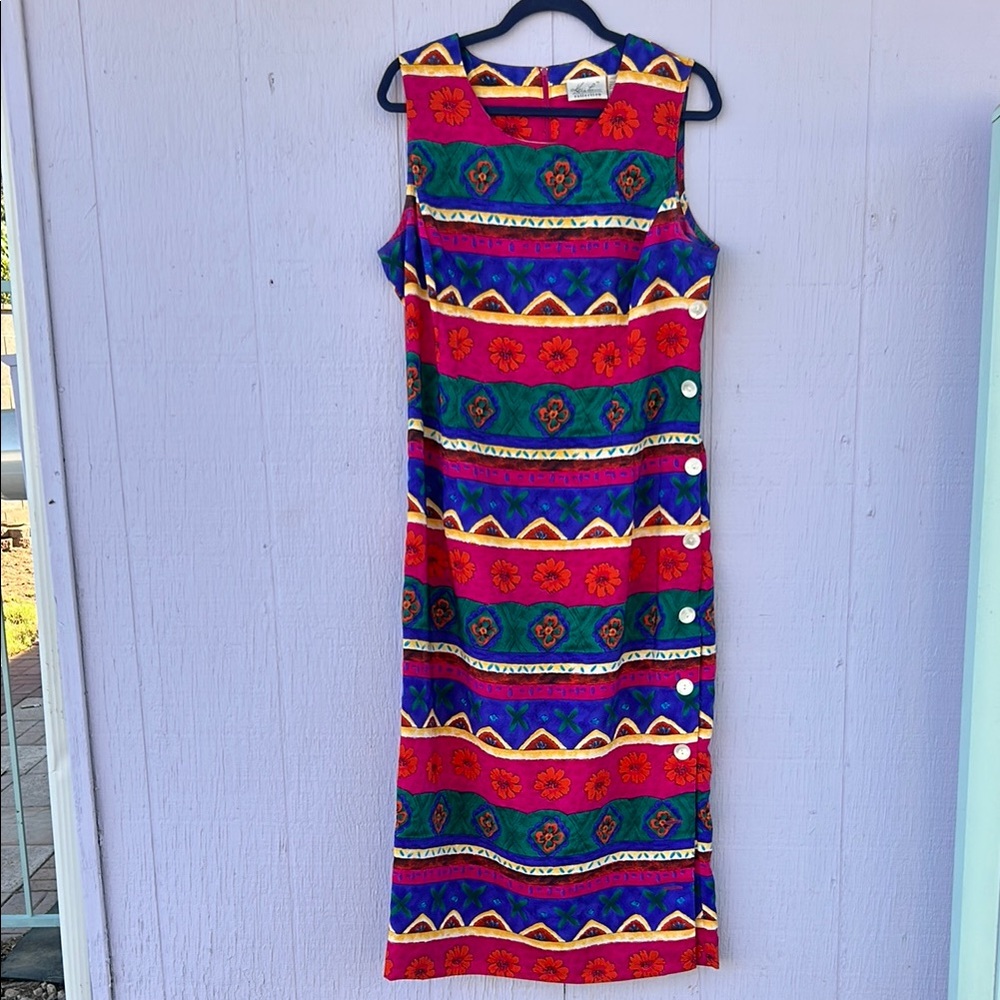Vintage Kathie Lee Collection 90s Maxi Dress